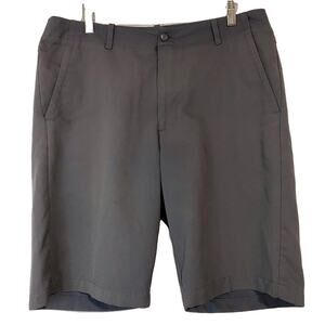 Grandslam Men’s Casual Golf Chino Shorts Gray Size 34 FLAW